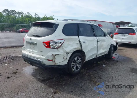 2018 Nissan Pathfinder Sv from USA, damaged, VIN 5N1DR2MNXJC624702
